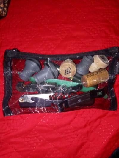 wine keys corks Stoppers can openers bottle openers net bag - Thumbnail 4