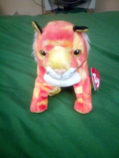 2000 Ty beanie babies zodiac tiger mint selling collectio - Thumbnail 2