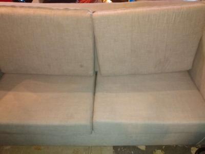 OBO loveseat couch pull out bed - Thumbnail 2
