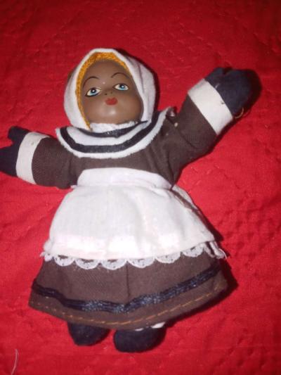 antique 5in porcelain doll - Thumbnail 5