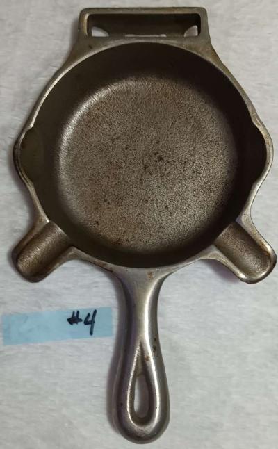 Griswold 00 aluminum ashtray - Thumbnail 2