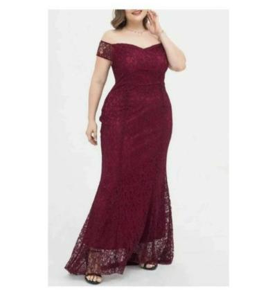 Womens lace evening  dress - Thumbnail 2