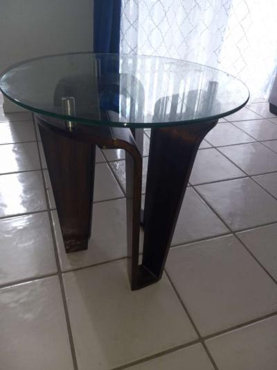 2 Modern Glass Coffee Tables - Thumbnail 3