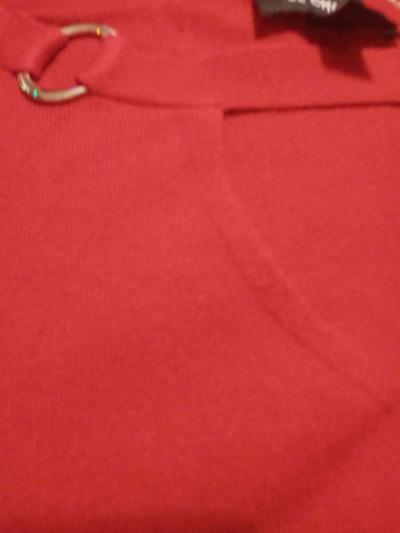 womans red extra large blouse - Thumbnail 3