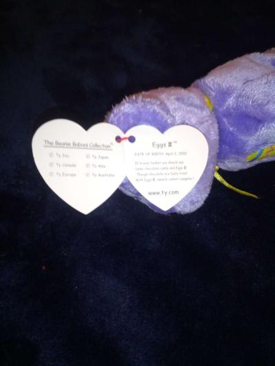 2002 Ty beanie babies 10 yrs eggs 111 mint selling collectio - Thumbnail 3