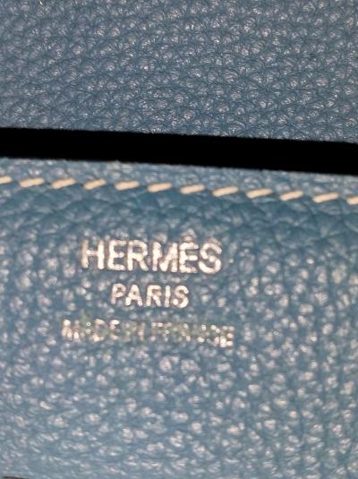 Hermes 30 blue jean birkin - Thumbnail 2