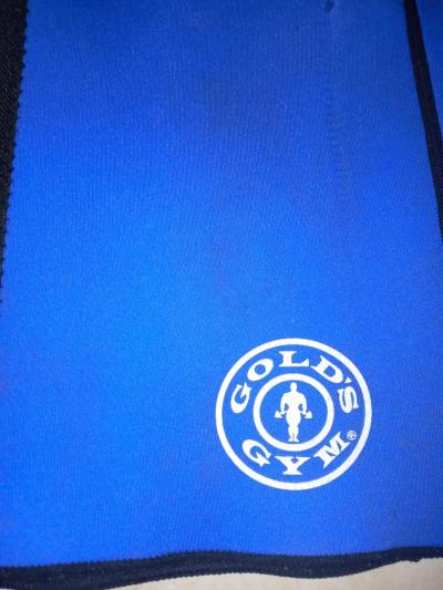 Golds Gym five zipper waist trimmer belt - Thumbnail 2