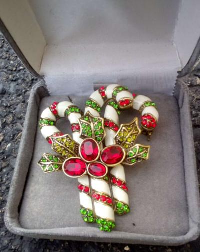 HEIDI DAUS peppermint pretty broche - Thumbnail 6