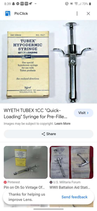 vintage antique 1943 to 1953 surgical instrument - Thumbnail 5