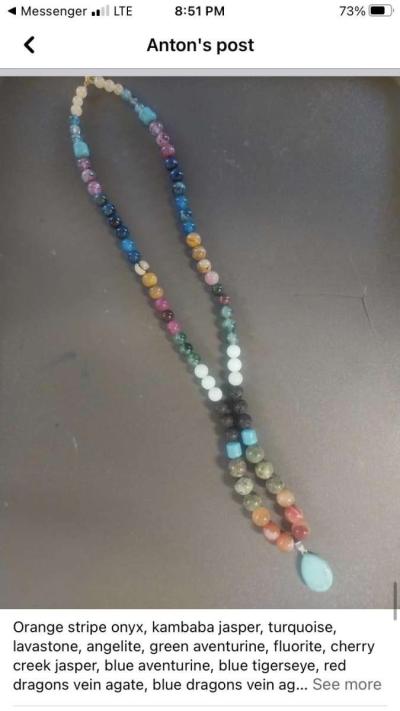 Chakra necklace