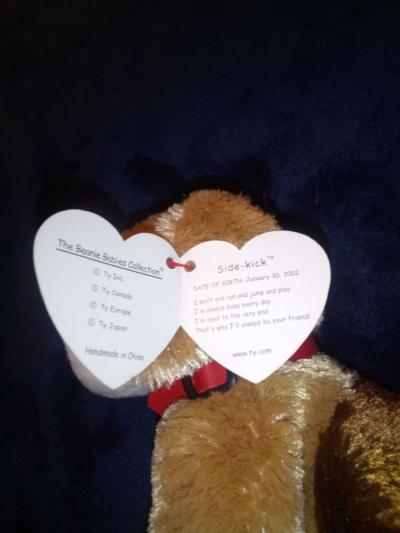 2003 Ty beanie babies side kick mint selling collection off - Thumbnail 4