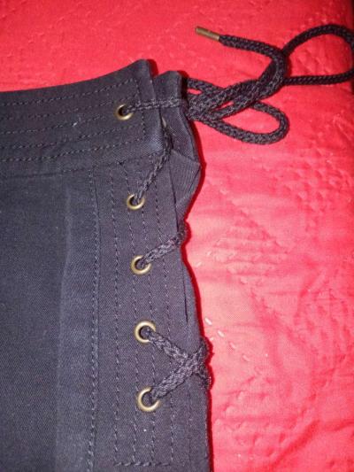 womens small black mini skirt - Thumbnail 2