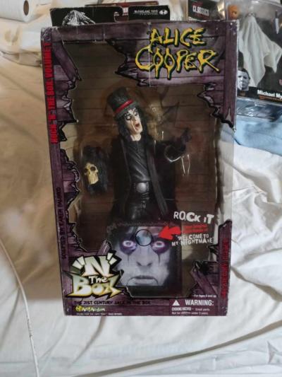 vintage Alice Cooper figure - Royse City, Texas