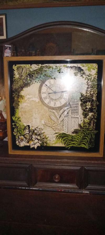 Elgin battery operated clock vintage - Thumbnail 4