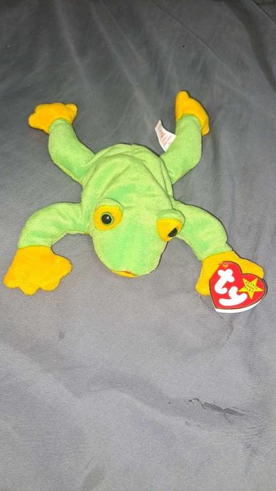 Beanie Babies Smoochy The Frog - Thumbnail 3