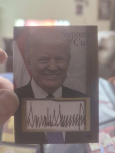 Donald Trump reprint make offer