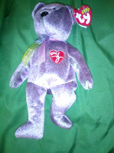 2000 Ty beanie babies signature bear very nice
