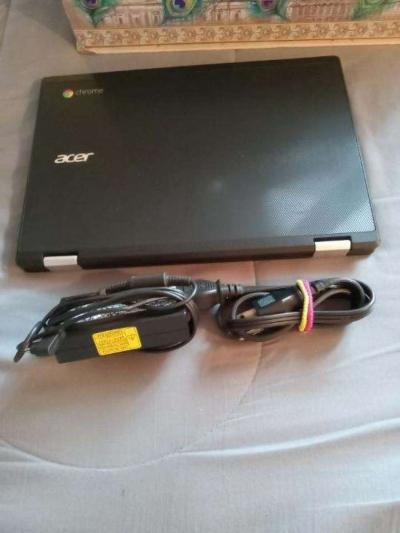 Chromebook Acer Laptop and Charging Cable Cord - Thumbnail 2