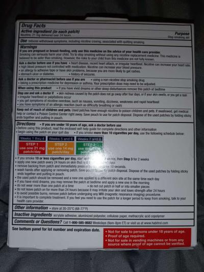 Nicotine Patches - Thumbnail 3