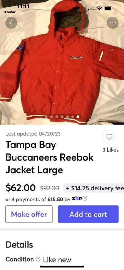 Buccaneers Wright winter jacket jack sport - Thumbnail 4