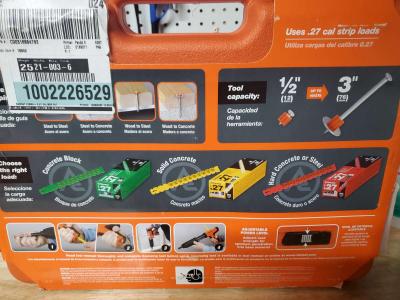 RAMSET COBRA PLUS 27 CALLIBER POWDER NAIL GUN - Thumbnail 2