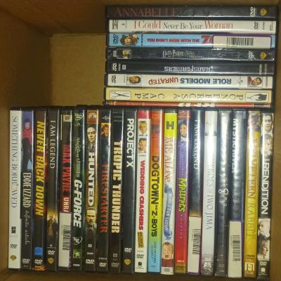 Box full of DVD movies - Thumbnail 2