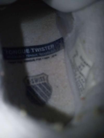 toddler size 6 KSwiss tennis shoes - Thumbnail 4