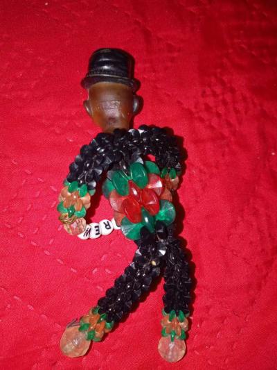 vintage clown Christmas ornament from 1950s - Thumbnail 5