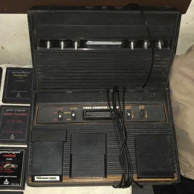2 Atari system and 19 games and other controllers - Thumbnail 2