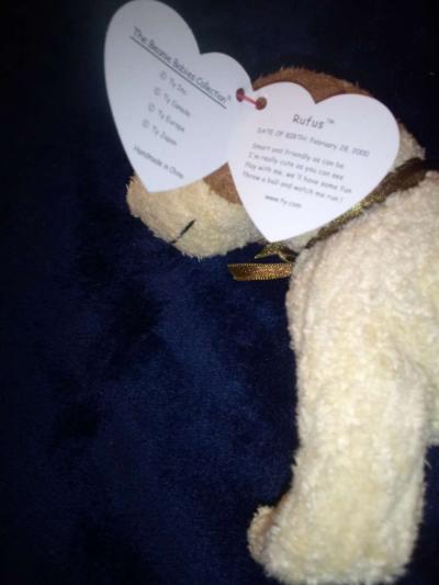 2000 Ty beanie babies Rufus mint selling collection off - Thumbnail 4