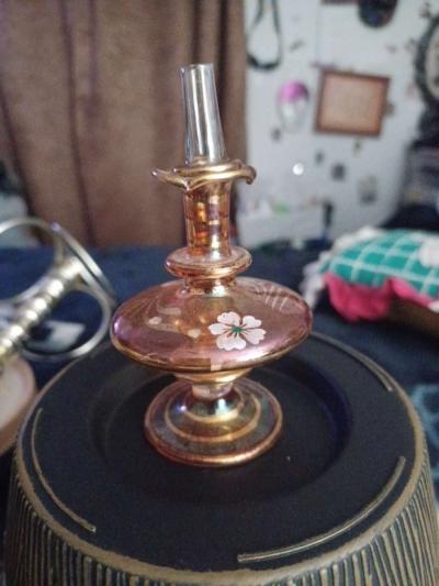 ginger bread house keepsake vase vanity mirror perfume bottl - Thumbnail 2