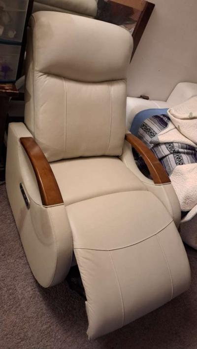 Leather Rocking Chair - Thumbnail 2