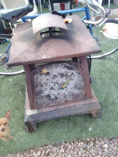 New Brand field wood burning fire pit - Thumbnail 2