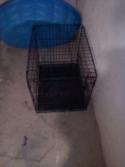 med size dog cage