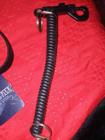 lanyard strap clips retractable badge - Thumbnail 4