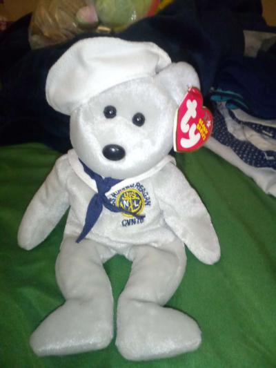 2003 Ty beanie babies 10 years Ronald Reagan mint selling co - Thumbnail 2