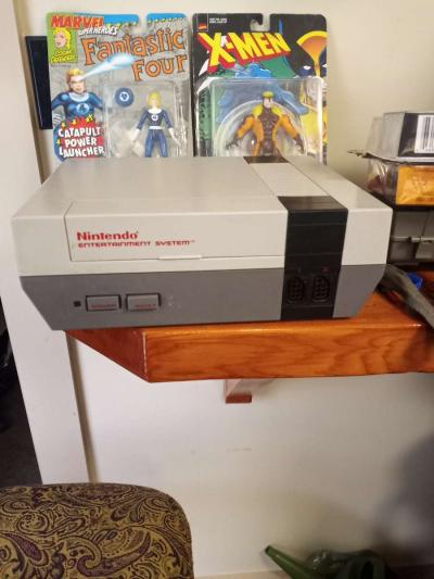 Original Nes Console Only Tested And Works Includes One Game