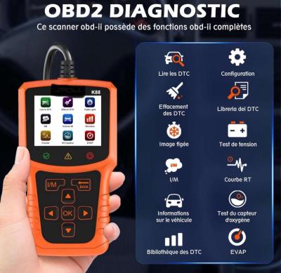 OBD2 Scanner Code Reader Tool OBD Car Diagnostic Scan Tool - Thumbnail 2