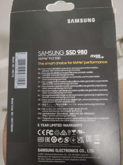 samsung  980 1tb internal gaming ssd pcie gen 3 x4 nvme - Thumbnail 5