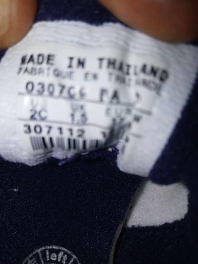 baby infant Nike booties size 2c - Thumbnail 5