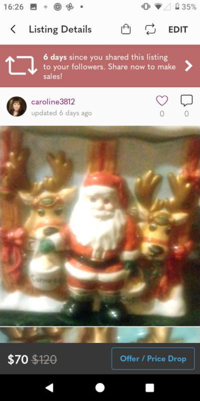 Fitz and Floyd cookie jar - Thumbnail 2