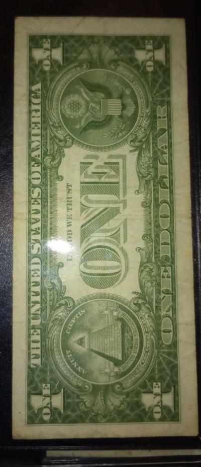 1957 one dollar bill - Thumbnail 2