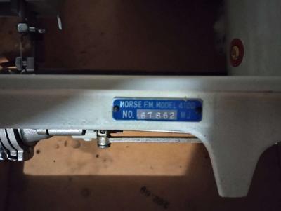 MORSE SEWING MACHINE - Thumbnail 2