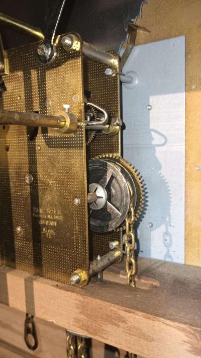 Five and a half foot tall Grandfather clock - Thumbnail 5