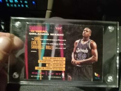 1993 Shaquille ONeal card in mint condition in a hard case - Thumbnail 2