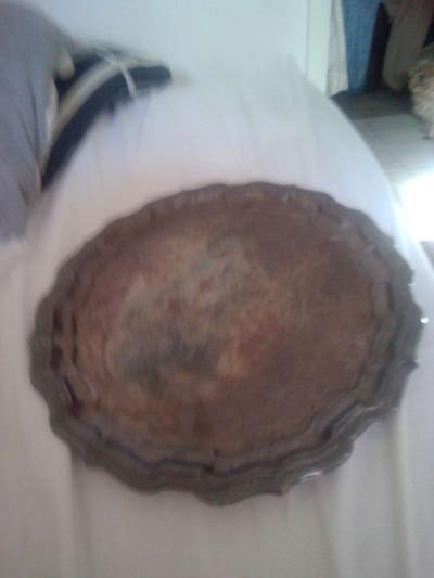 silver plated platter - Thumbnail 3