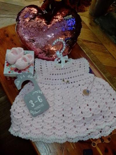 baby girl dress 3 6 months - Thumbnail 3