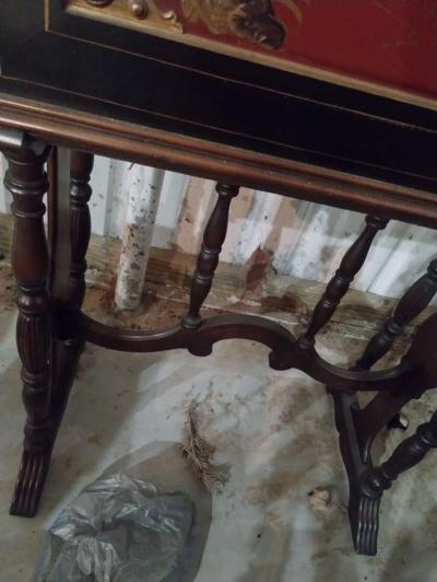 1920 Chinoiserie Writing Desk - Thumbnail 5