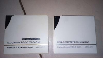 2 Vintage Pioneer JDM100 CD Magazine 6disc Changer W Boxes H - Thumbnail 2