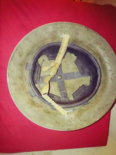 German WWII Steel Helmet - Thumbnail 6